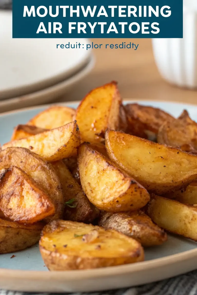 A delicious plate of Air Fryer Potatoes