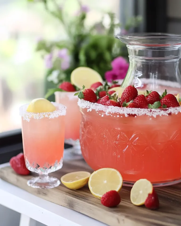 A delicious plate of Margarita Punch