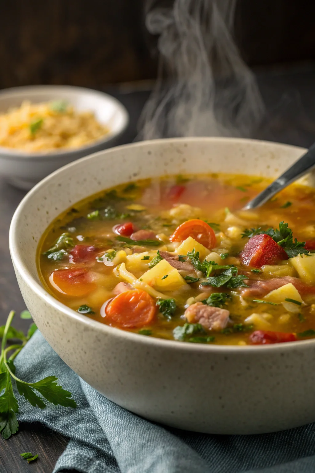 Step by Step Italian Penicillin Soup