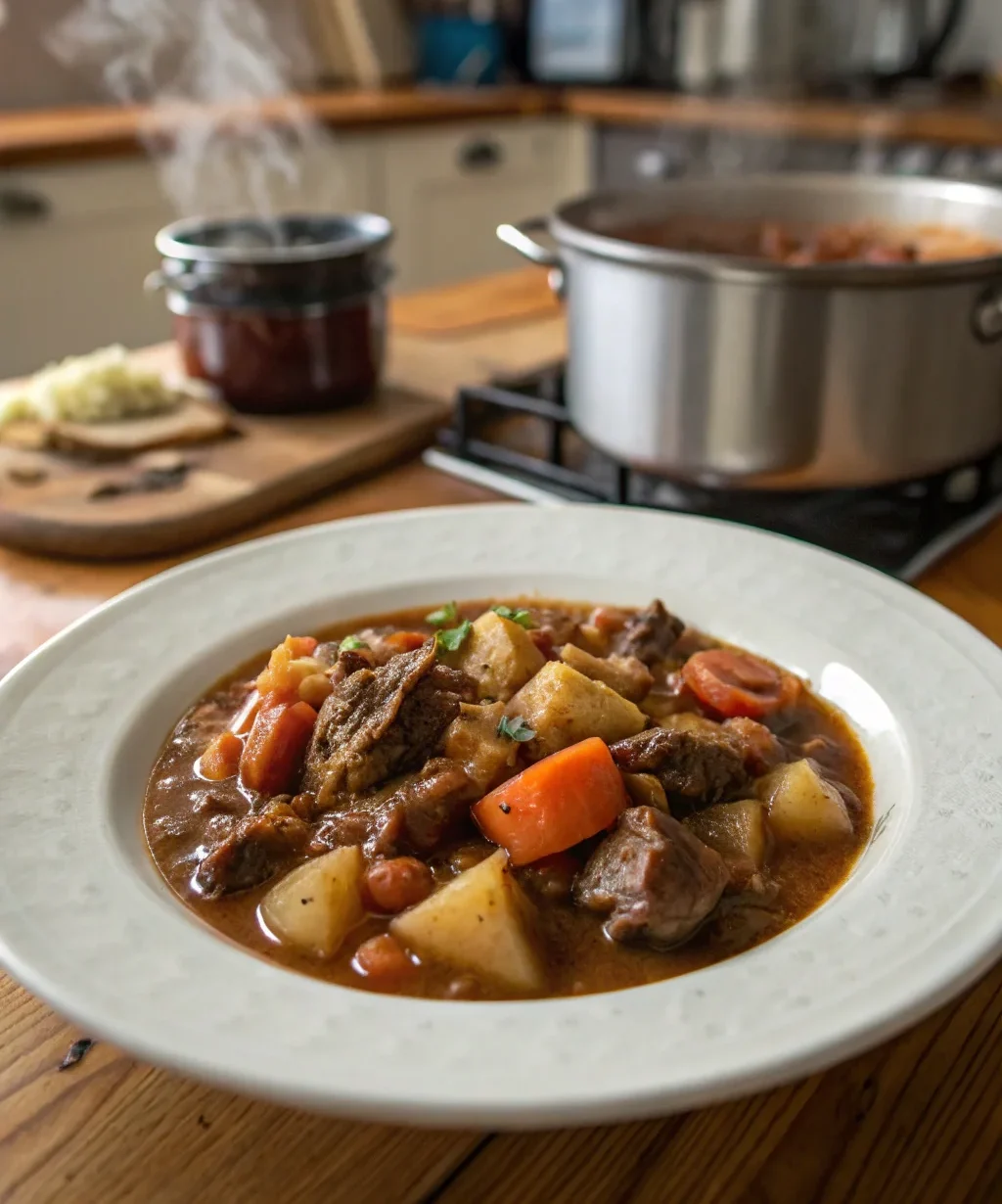 A delicious plate of Viking Stew