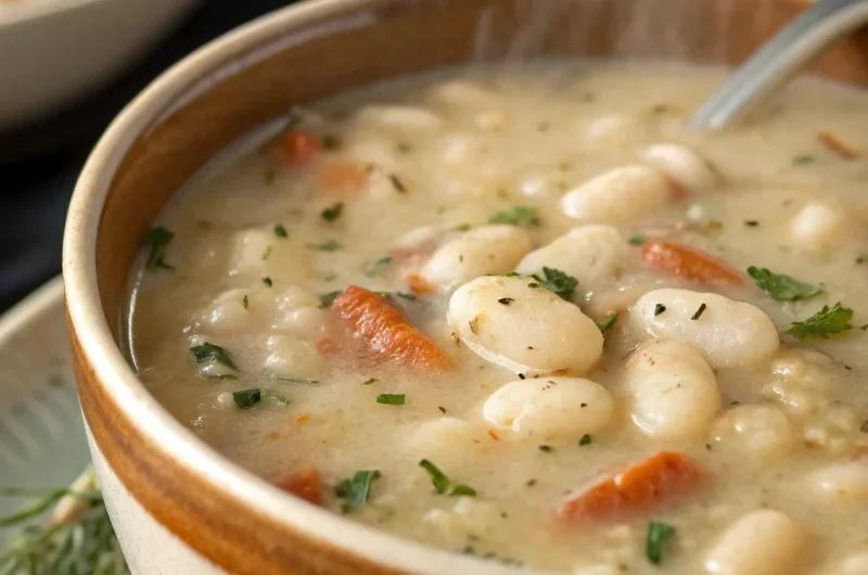 Creamy Italian White Bean Soup