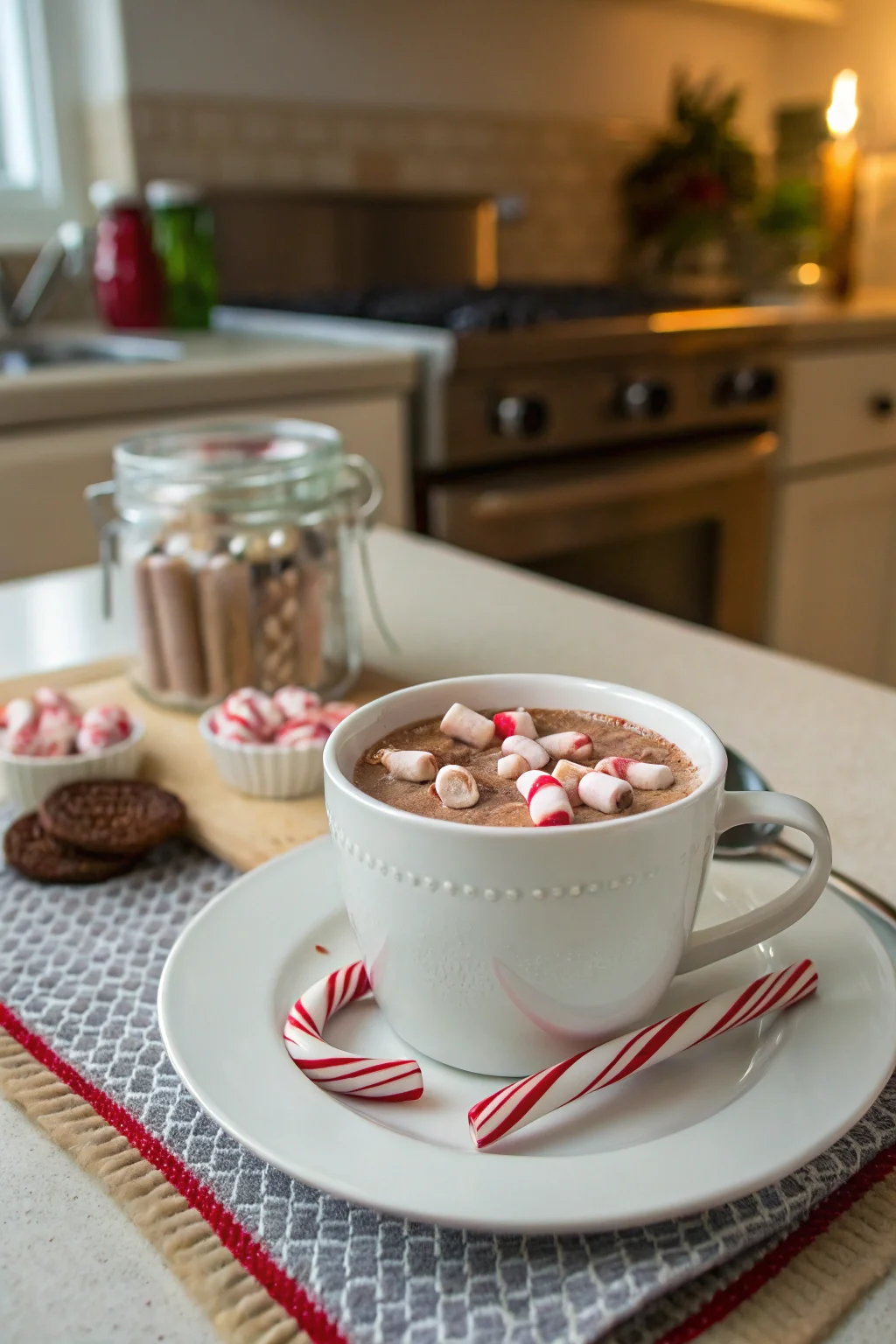 Candy Cane Cocoa