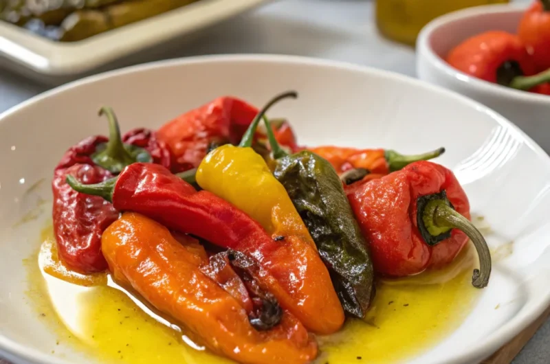 Roasted Peppers in Oil (Peperoni Arrostiti Sotto Olio)