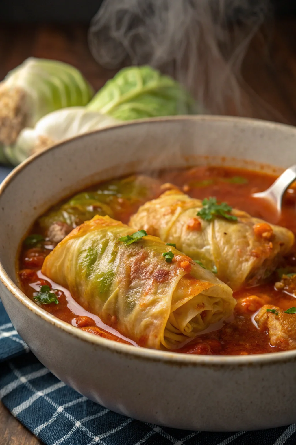 Step by Step Polish Cabbage Roll Soup
