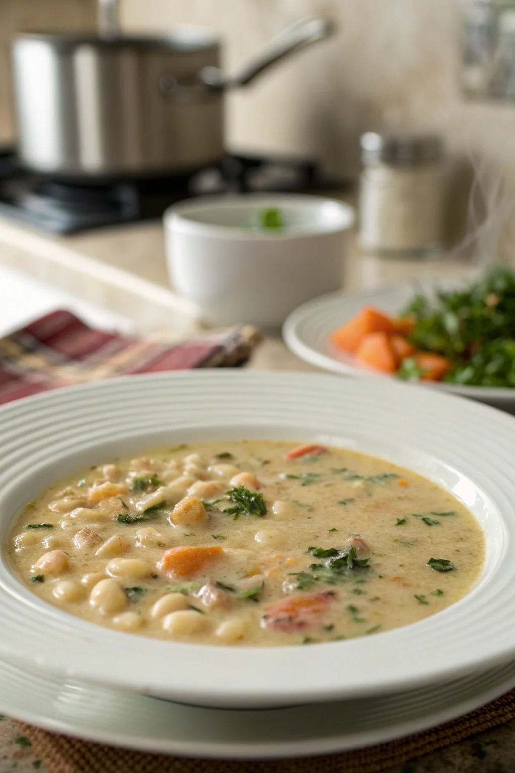 Creamy Italian White Bean Soup