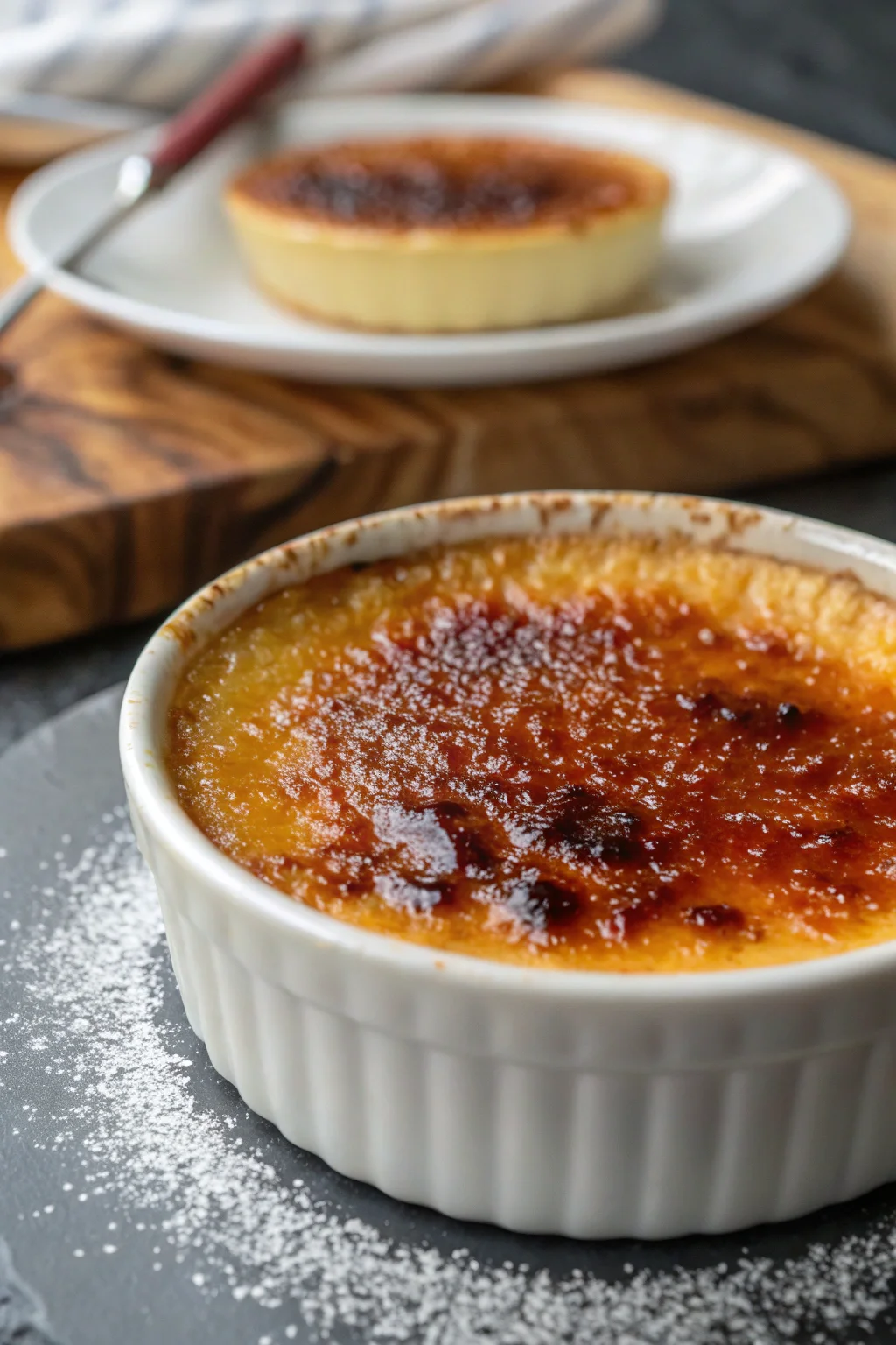 Step by Step Simple Crème Brûlée Dessert