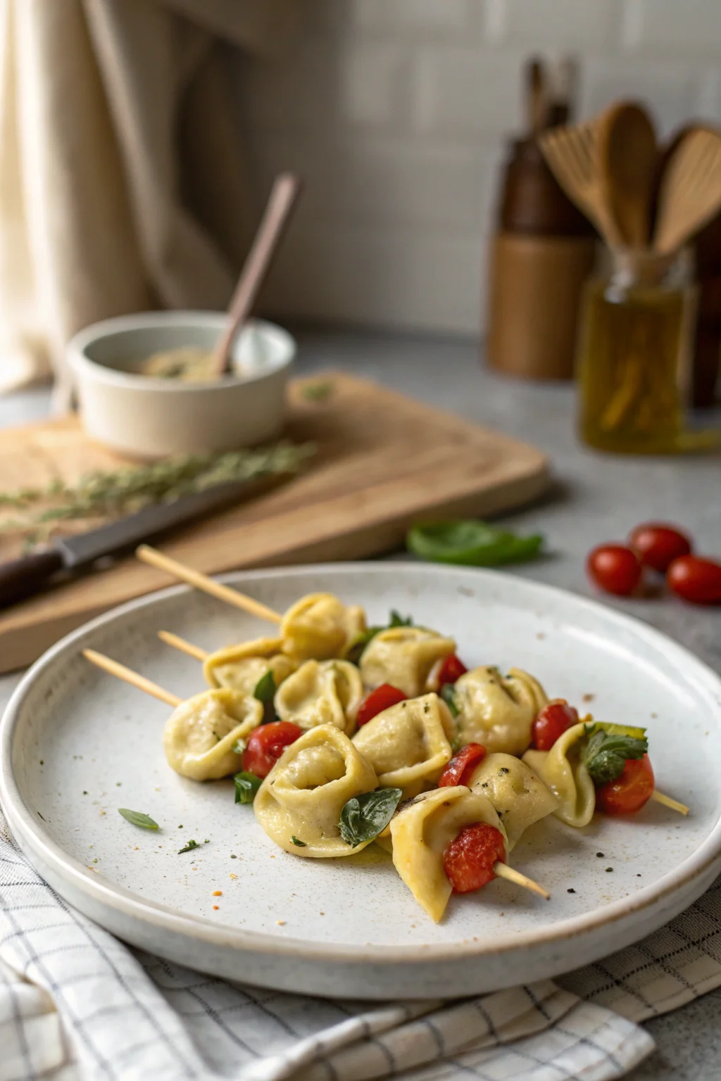 Tortellini Skewers