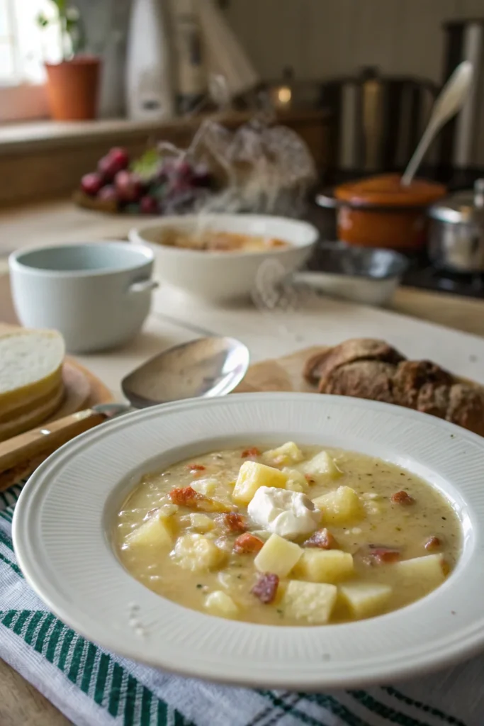 4-Ingredient Potato Soup