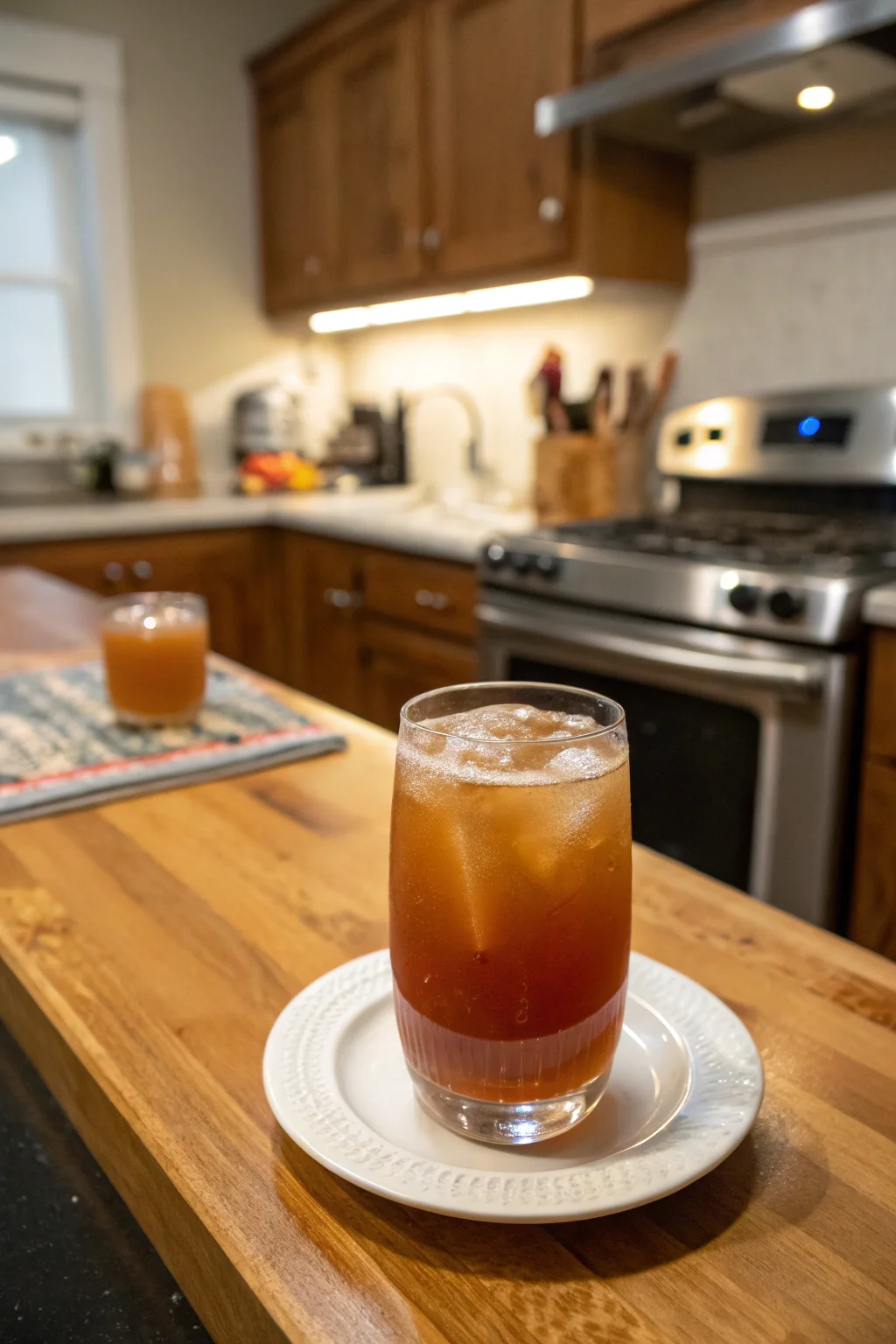 Cider-Bourbon Thermos Cocktail