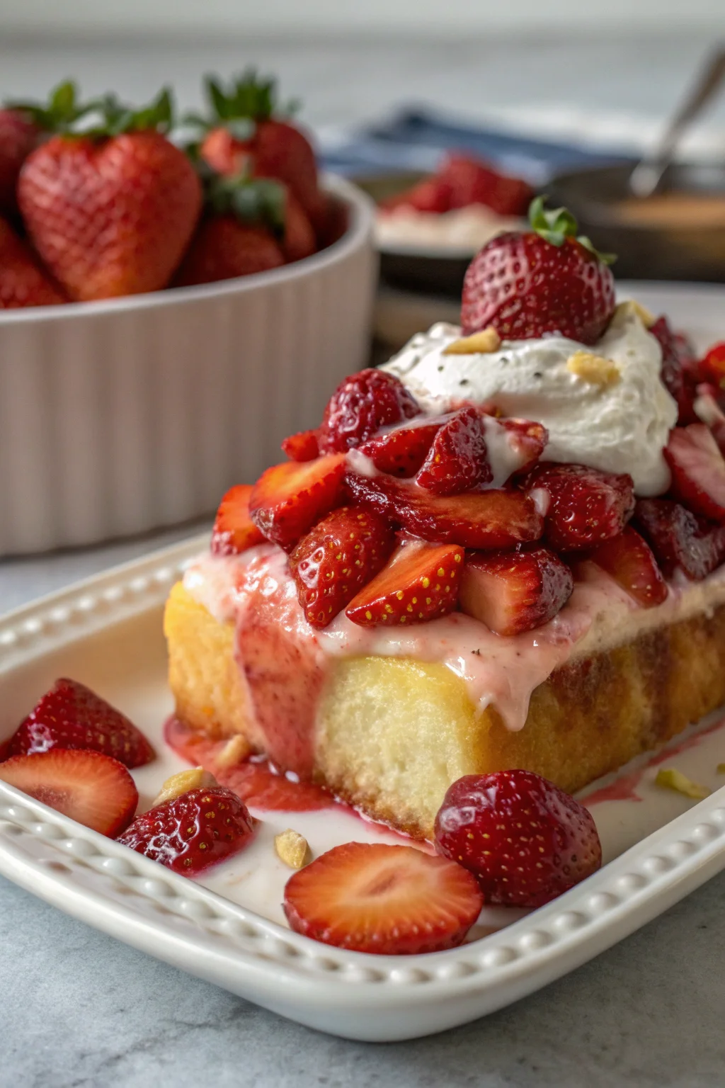 Strawberry Twinkie Dessert