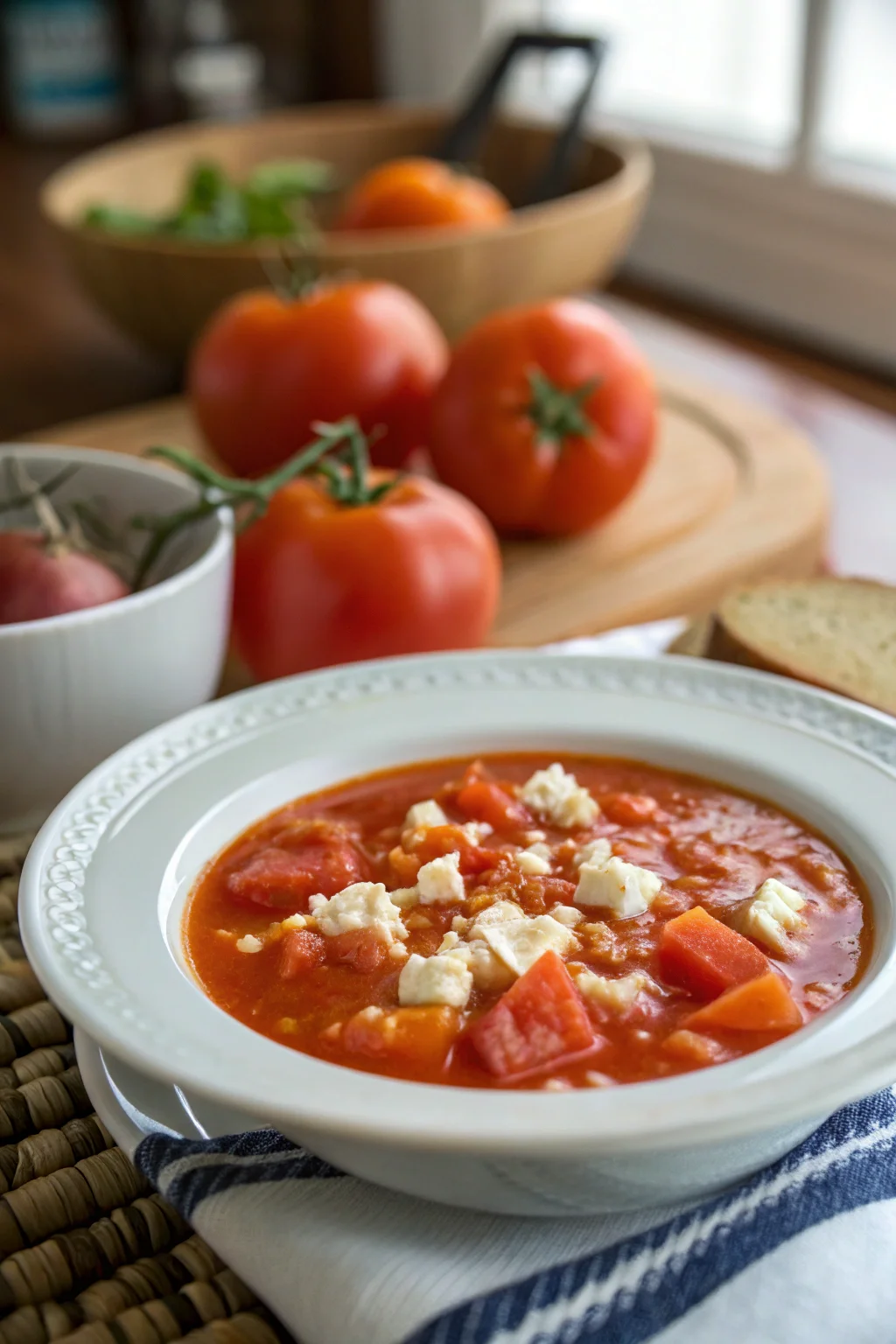 Cottage Cheese Tomato Soup