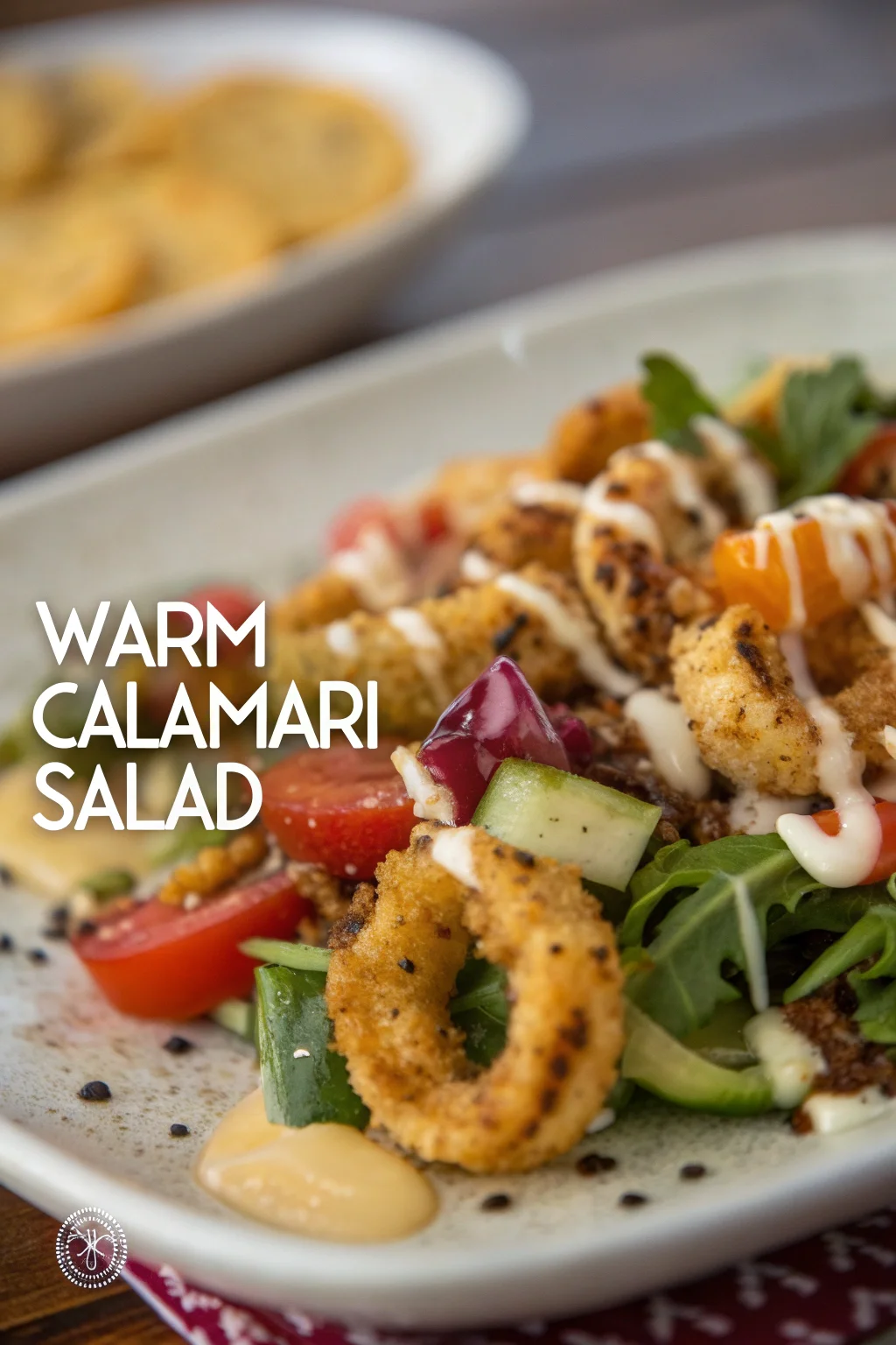 Step by Step Warm Calamari Salad