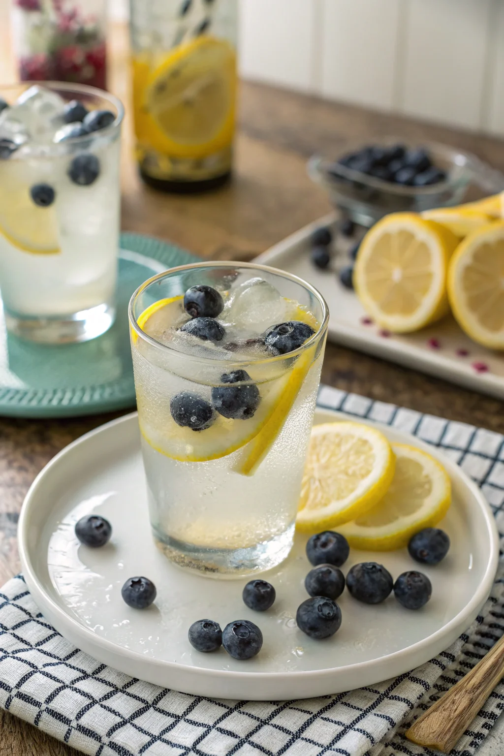 Blueberry Lemon Fizz