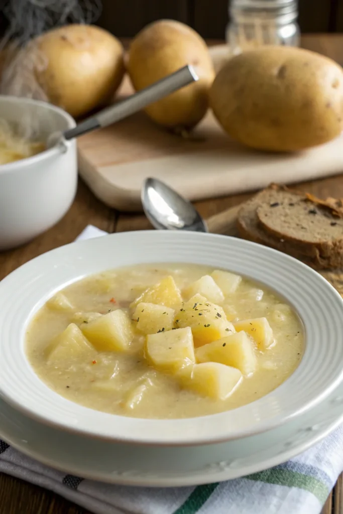 4-Ingredient Potato Soup