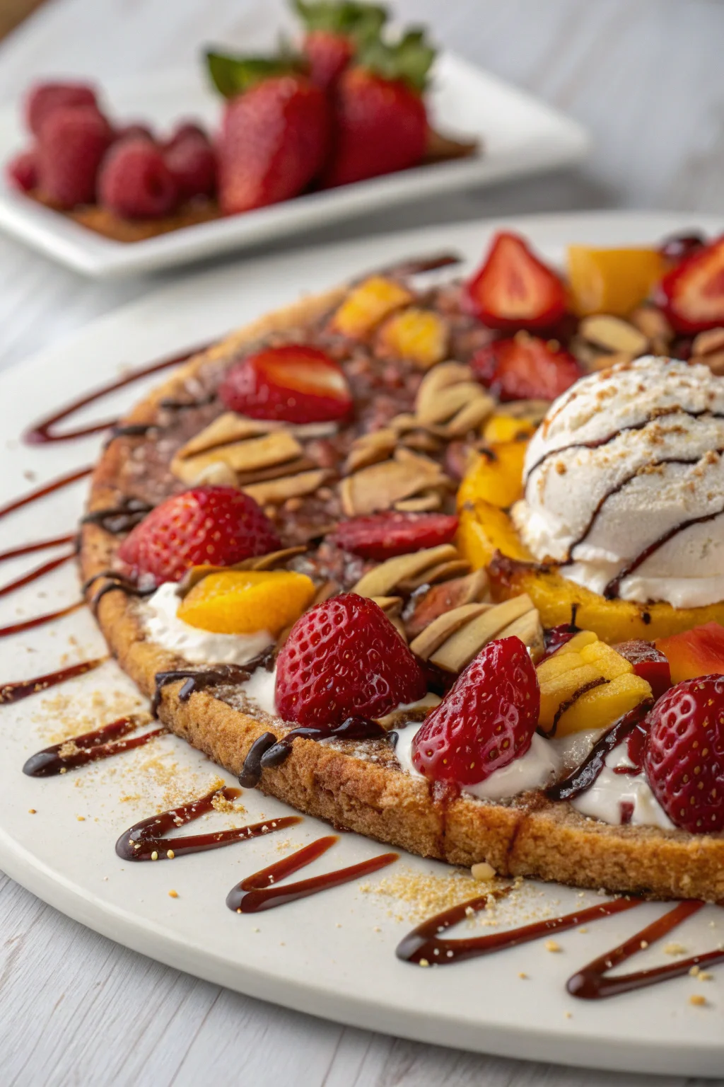 Step by Step Dessert Pizza