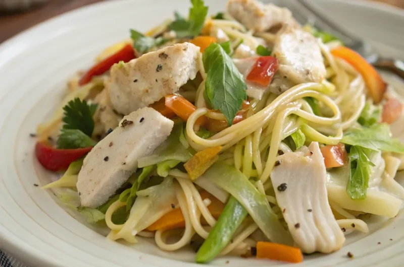 Chicken Noodle Salad