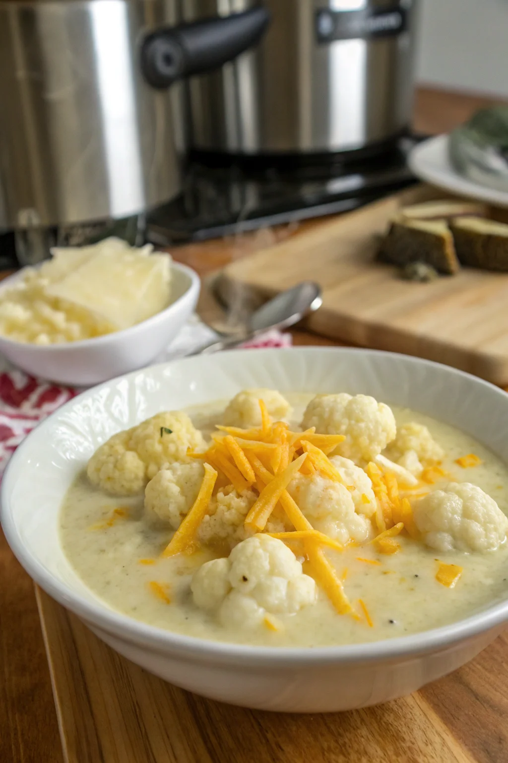 Cauliflower Cheddar Soup
