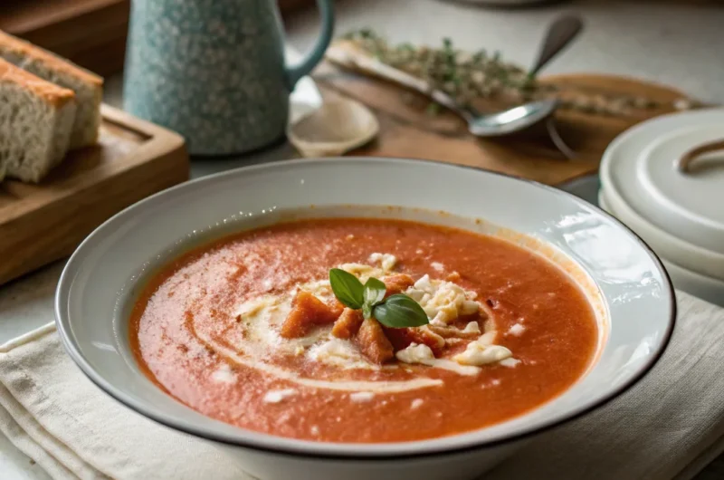 Cottage Cheese Tomato Soup
