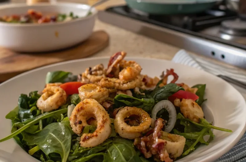 Warm Calamari Salad