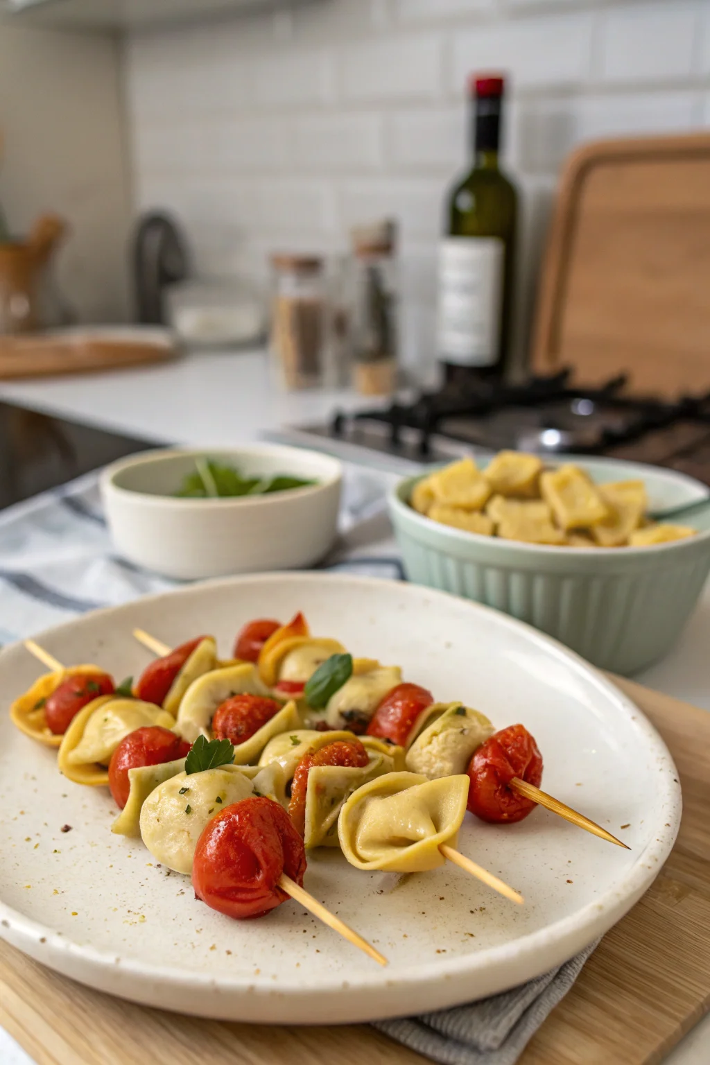 Tortellini Skewers