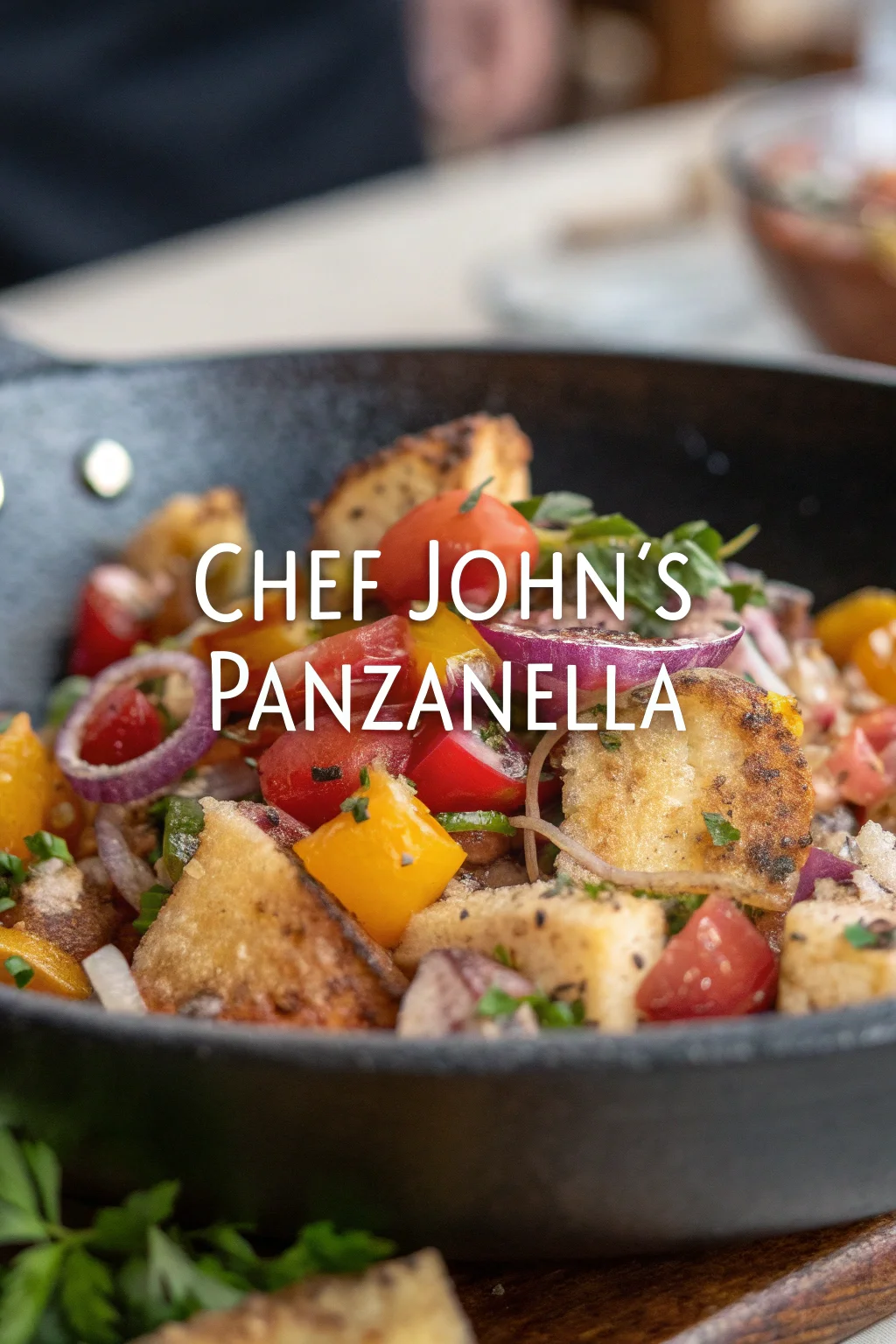 Step by Step Chef John's Panzanella