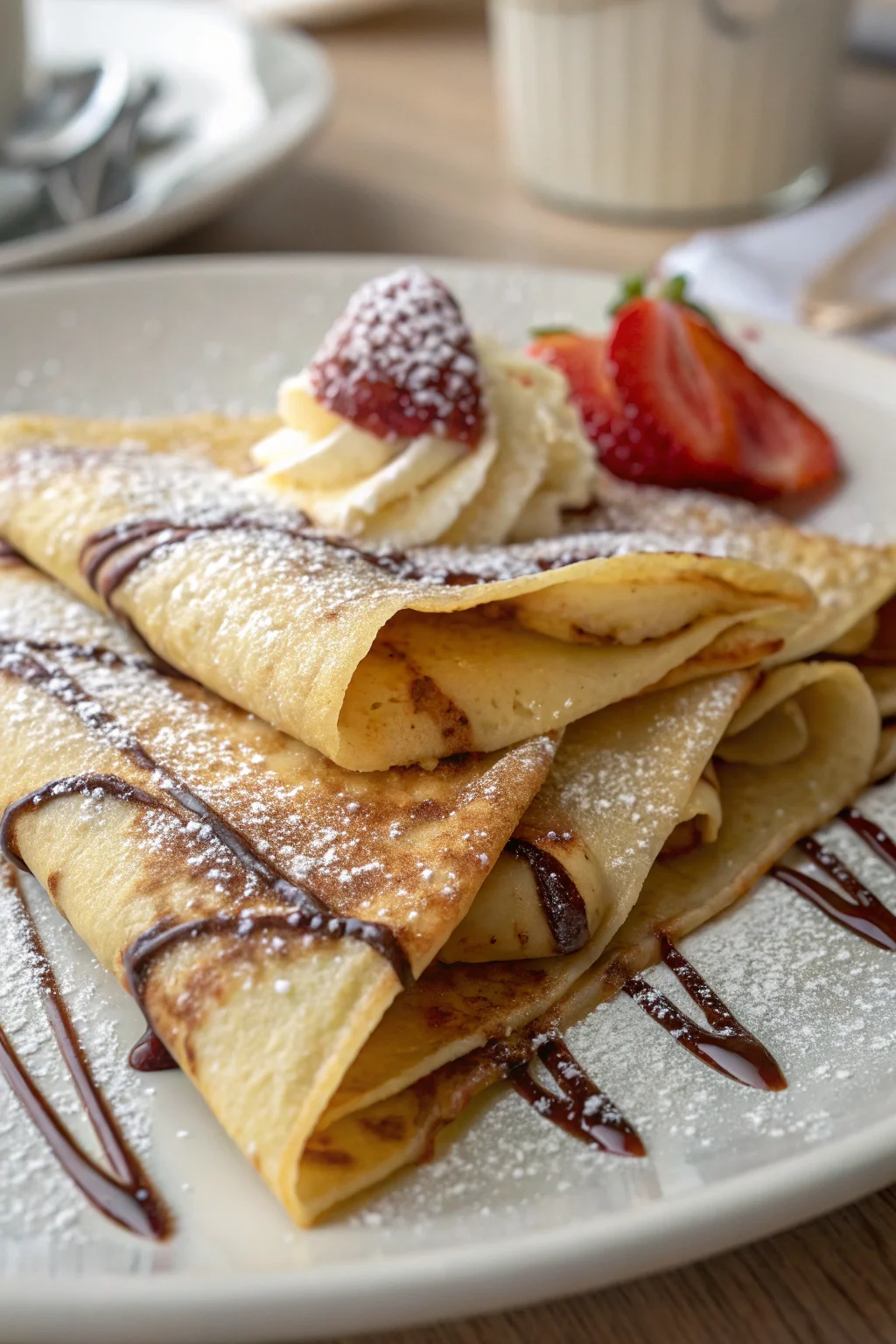 Dessert Crepes