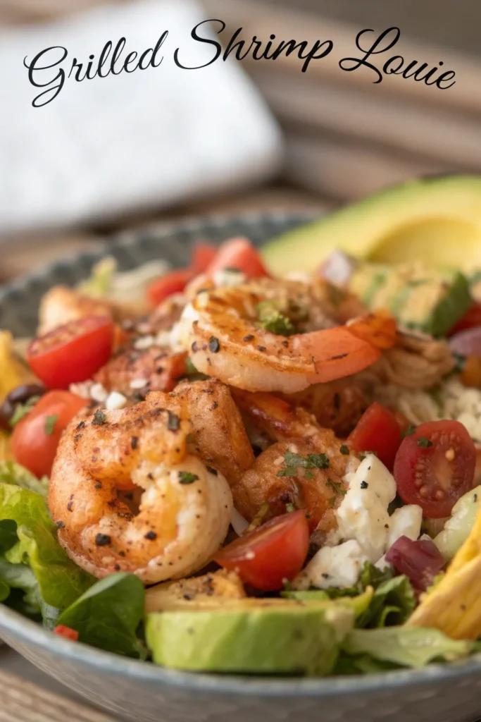 Step by Step Grilled Shrimp Louie