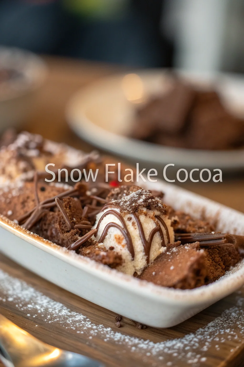 Step by Step Snow Flake Cocoa