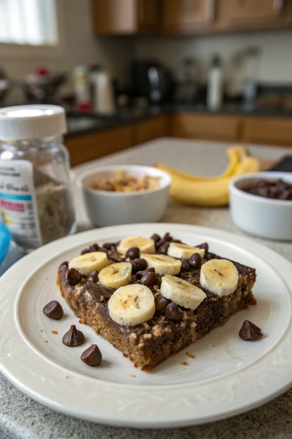 Banana Chocolate Chip Dessert