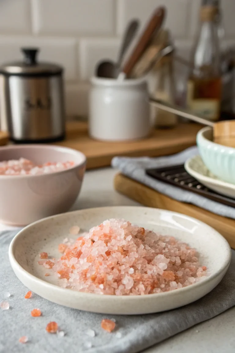 A delicious plate of pink salt trick recipe
