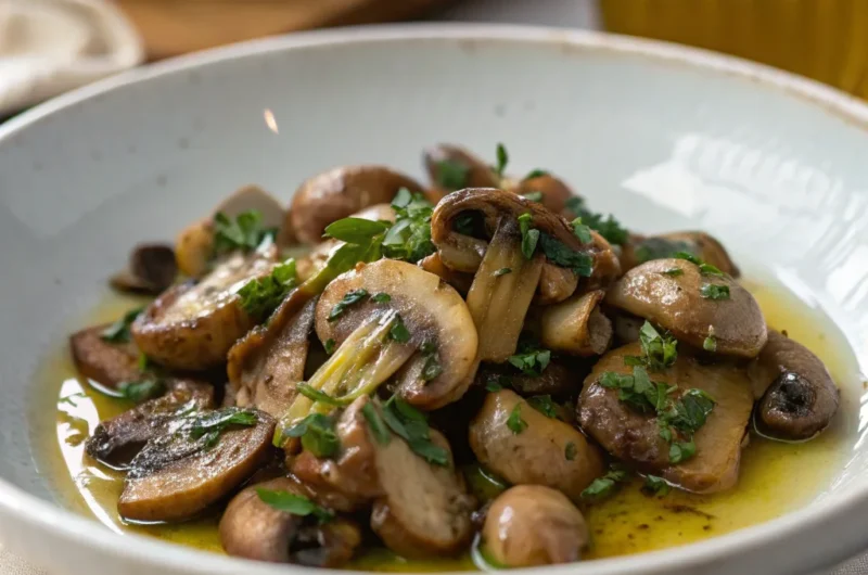 Marinated Mushrooms for Antipasto