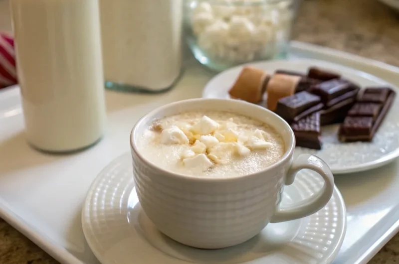 Homemade White Hot Chocolate Mix