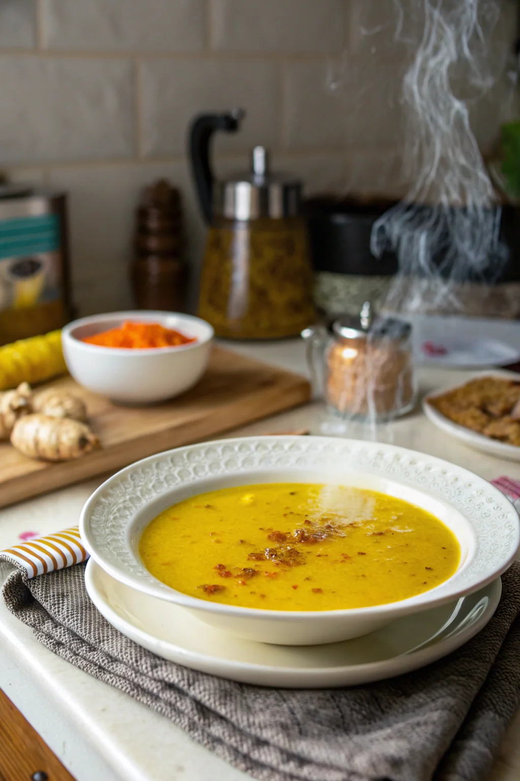 Immune-Boosting Golden Turmeric Soup