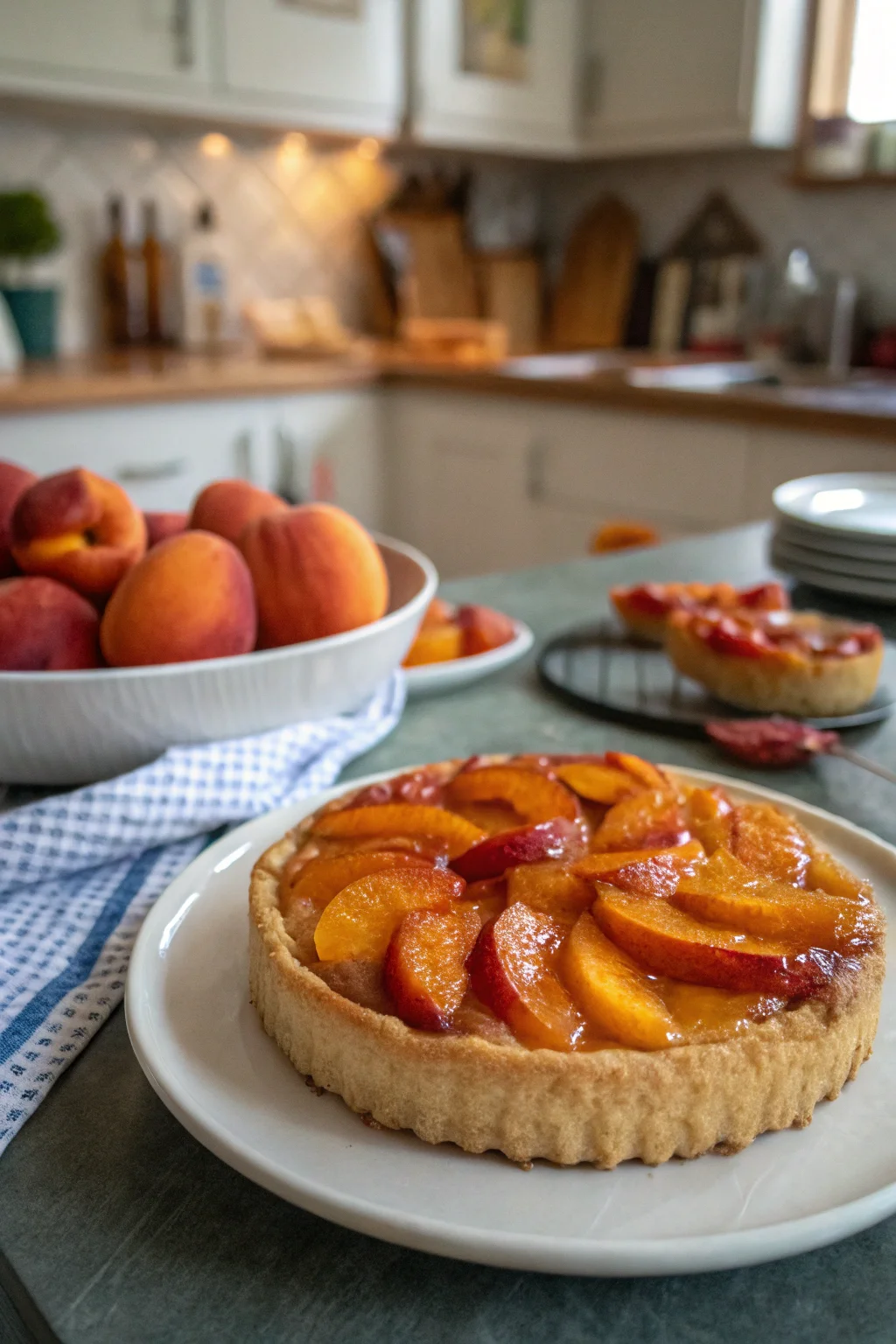 Fresh Peach Dessert