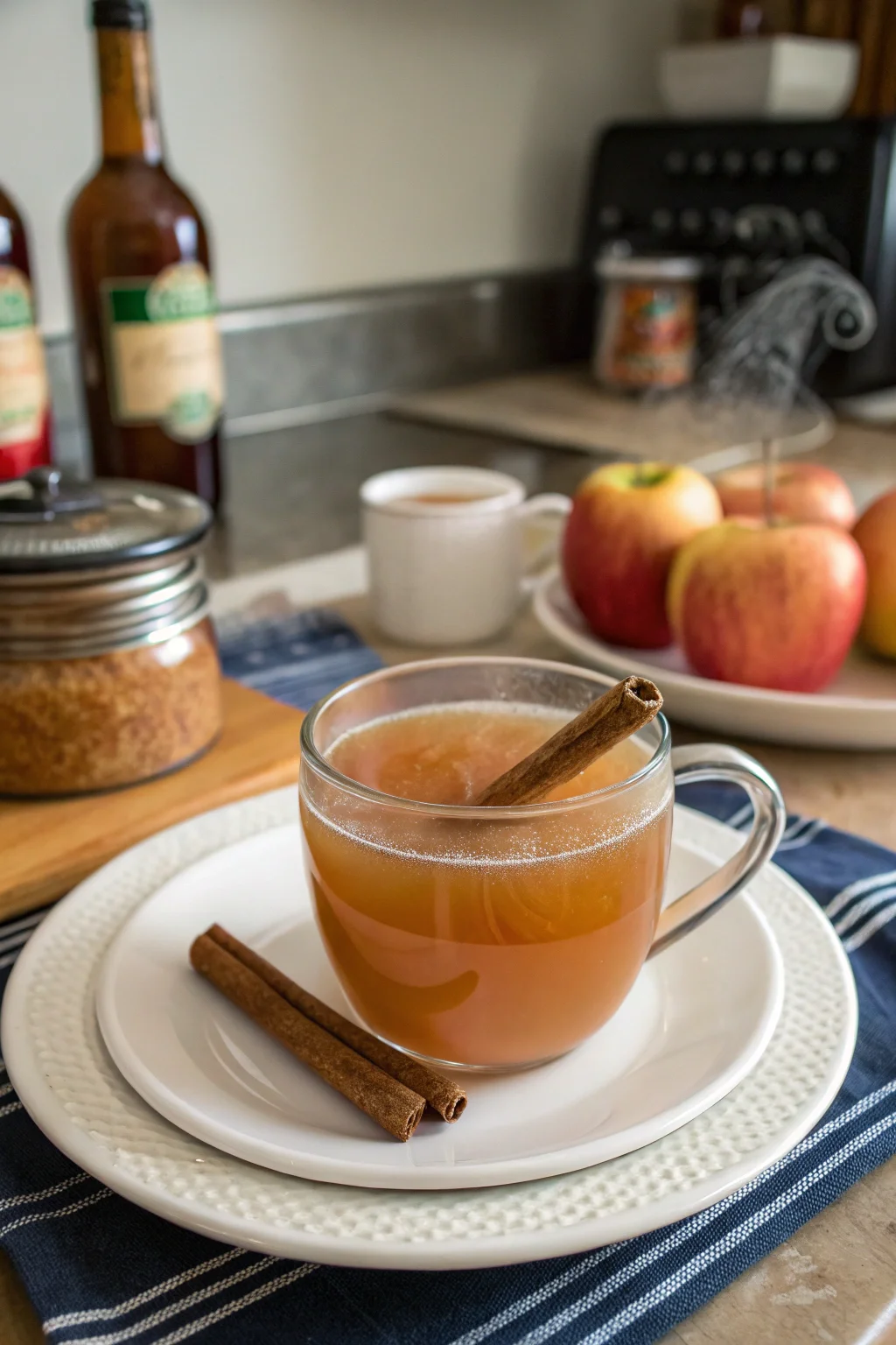 A delicious plate of Easy Apple Cider