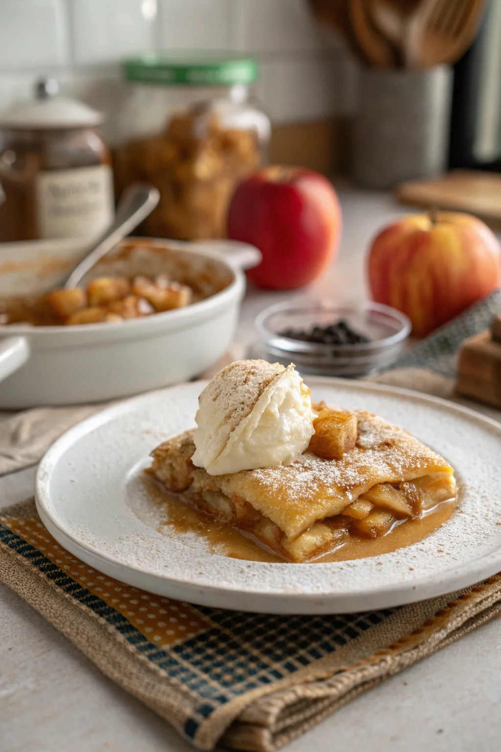 Apple Enchilada Dessert