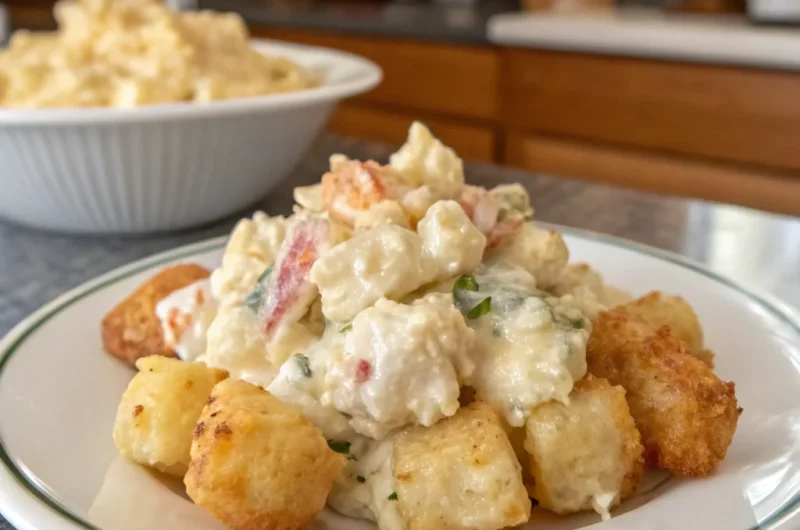 German Tater Tot Potato Salad