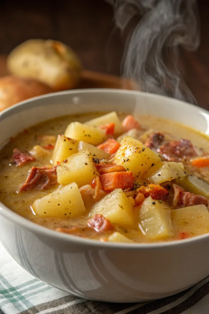 Step by Step 4-Ingredient Potato Soup