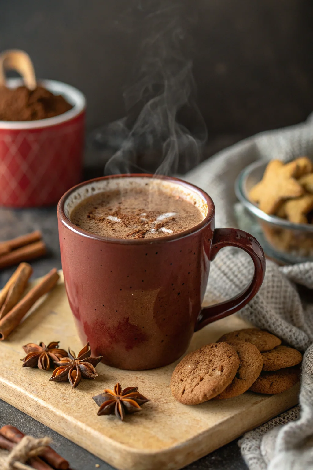 Step by Step Instant Gingerbread Hot Chocolate