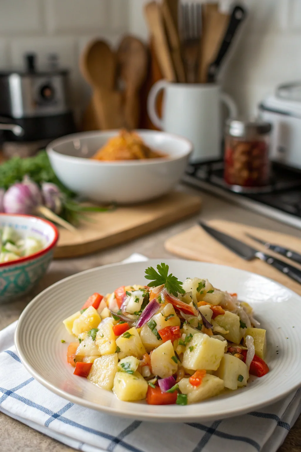Thai-Inspired Potato Salad