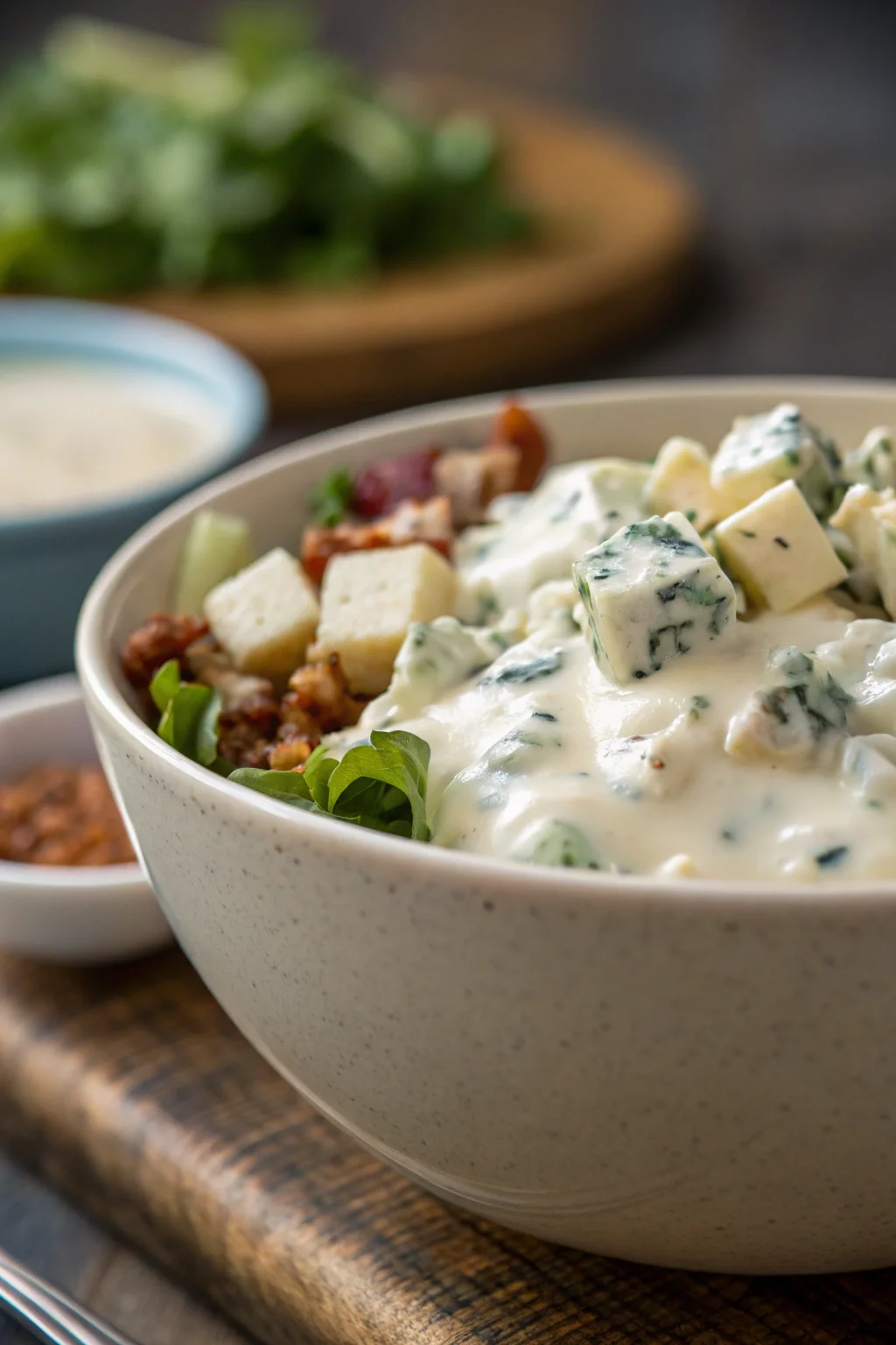 Step by Step Chef John's Creamy Blue Cheese Dressing