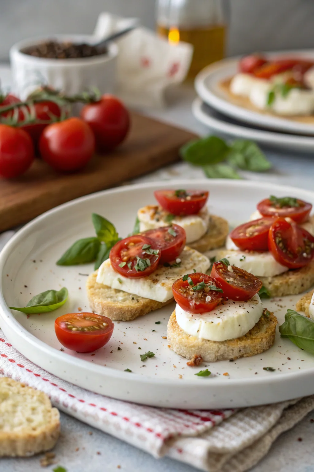 Tomato and Mozzarella Bites