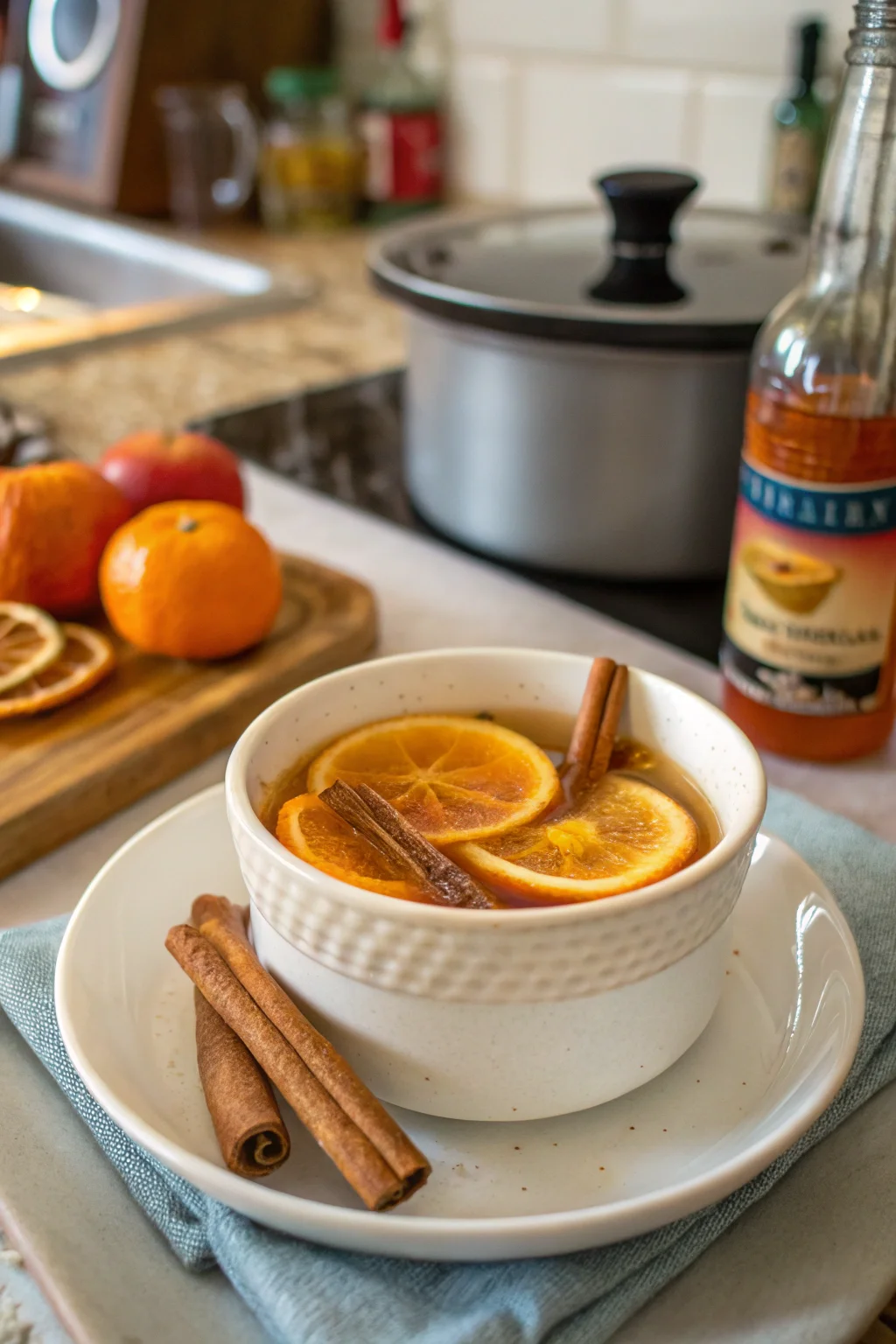 Spiced Orange-Cinnamon Cider
