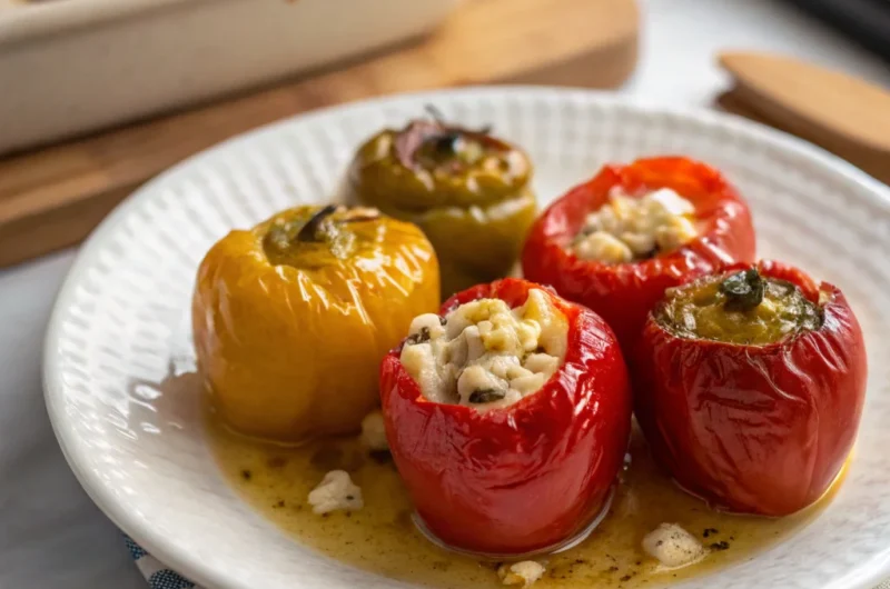 Marinated Stuffed Cherry Peppers