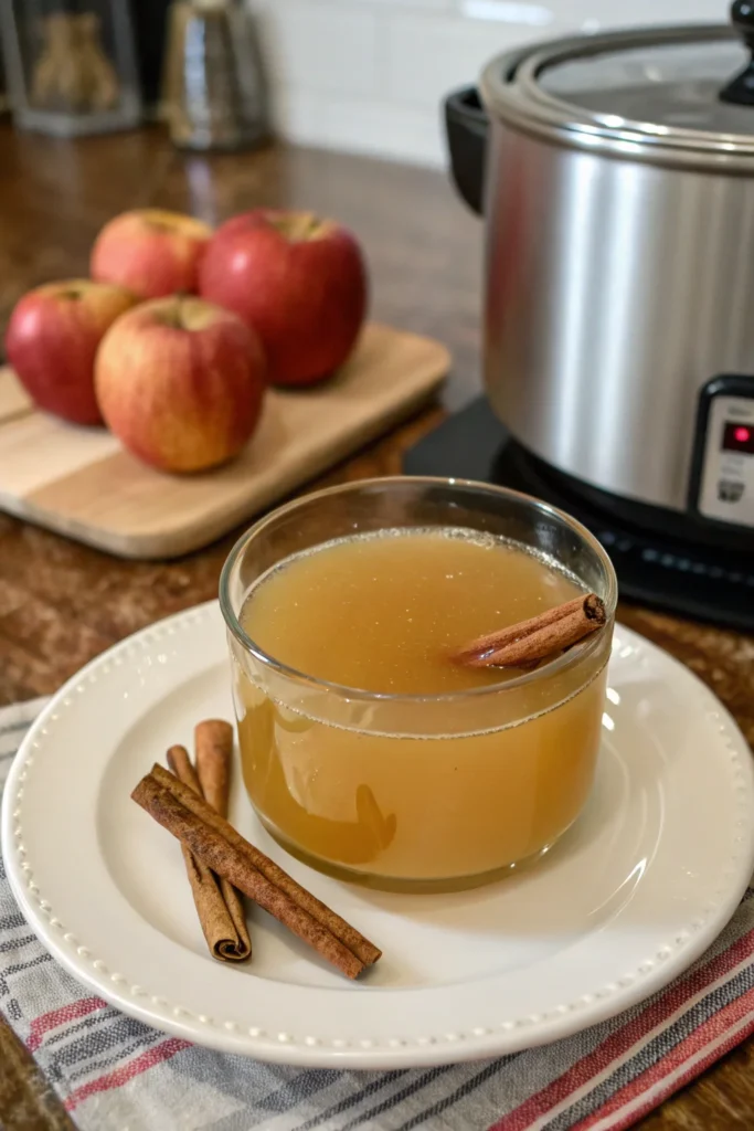 Pressure Cooker Apple Cider