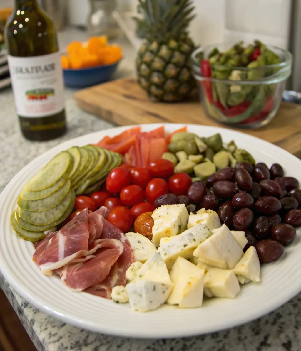 A delicious plate of Antipasto Platter