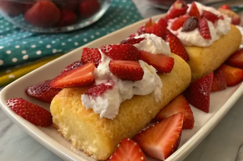Strawberry Twinkie Dessert