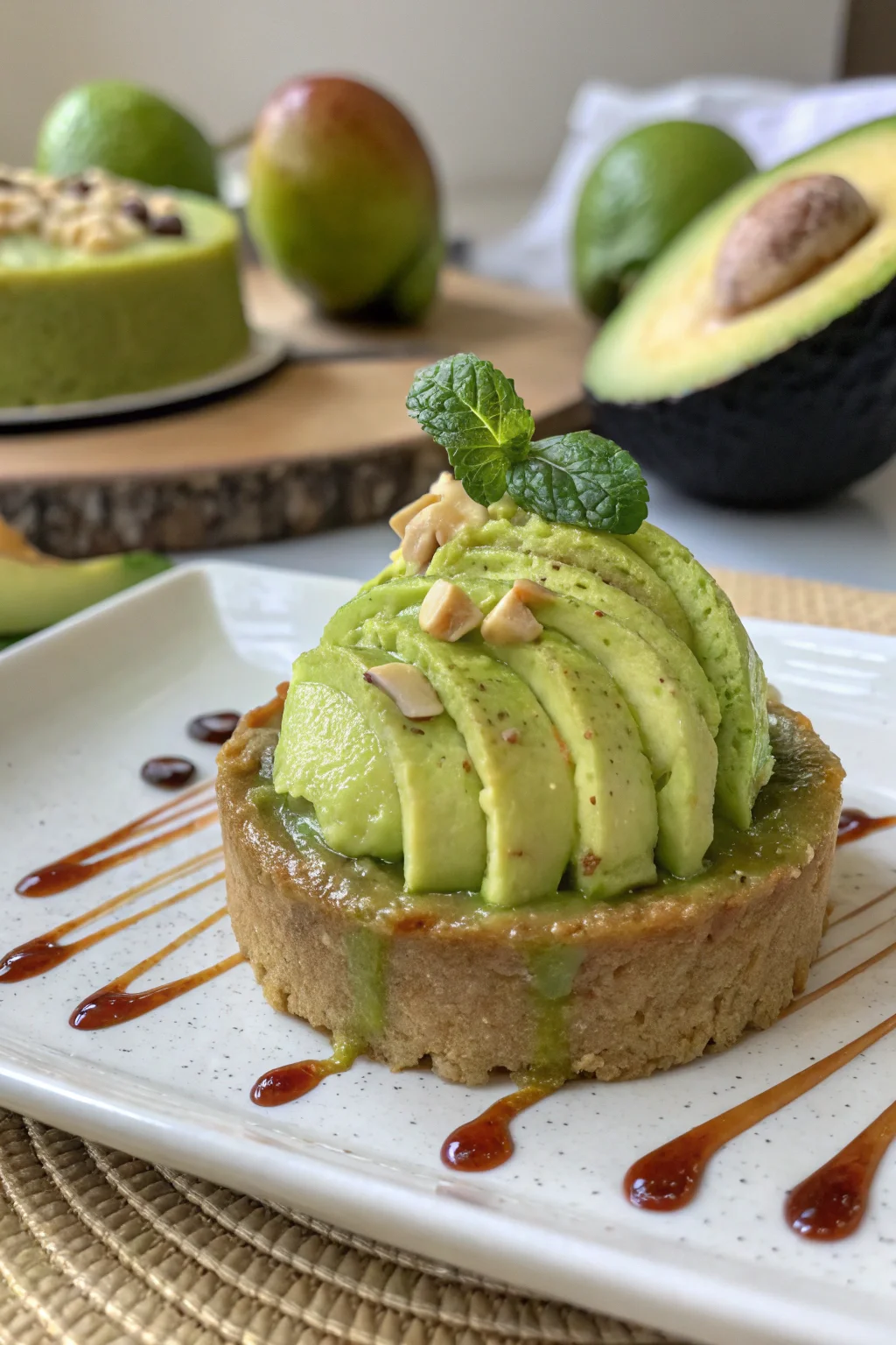 Step by Step Avocado Dessert