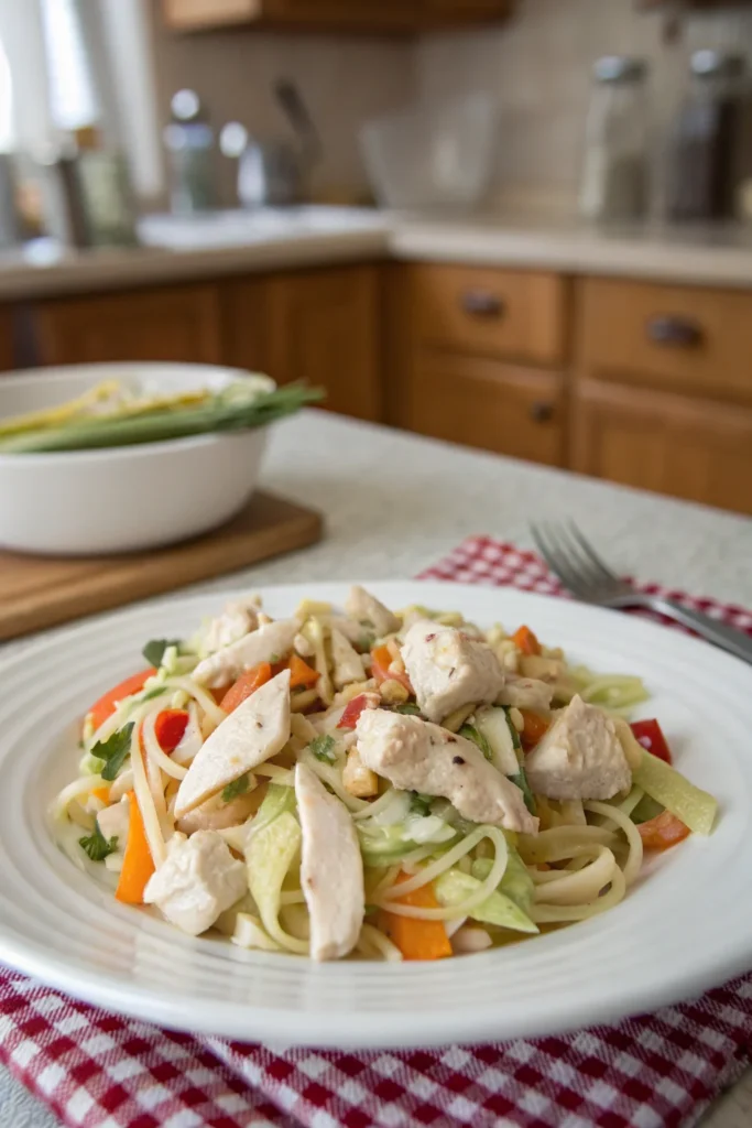 Chicken Noodle Salad