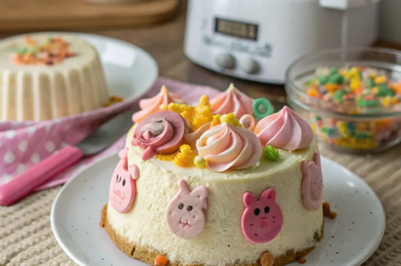 Piggy Pudding Dessert Cake